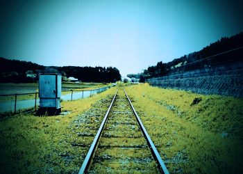 駅,村,晴れ,屋外,夏,ホラー
