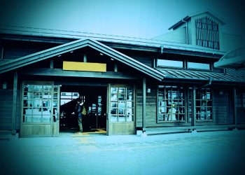 駅,町,曇り,屋外,ホラー