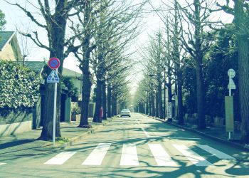 道路,町,屋外,冬,晴れ,昭和レトロ