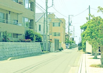 道路,町,屋外,夏,晴れ,昭和レトロ