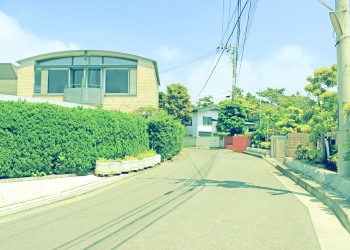 道路,町,屋外,夏,晴れ,昭和レトロ