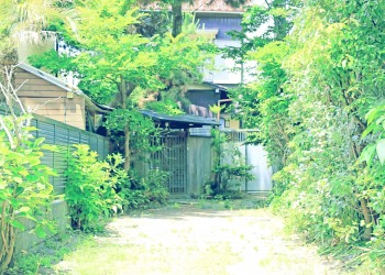 建物前,町,屋外,夏,晴れ,昭和レトロ