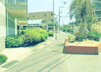 道路,町,屋外,夏,晴れ,昭和レトロ