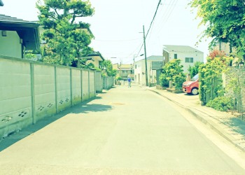 道路,町,晴れ,屋外,夏,昭和レトロ