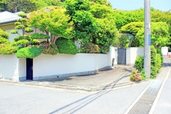 道路,町,晴れ,屋外,夏