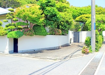 道路,町,晴れ,屋外,夏