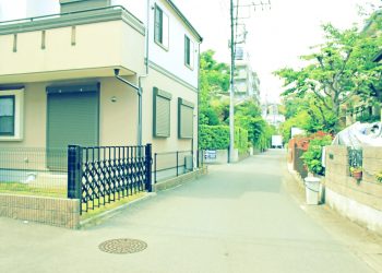 道路,町,屋外,夏,曇り,昭和レトロ