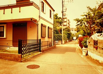 道路,町,屋外,夏,曇り,ヴィンテージ