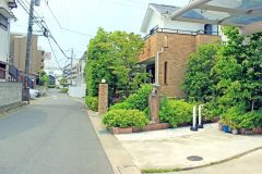 道路,町,屋外,夏,晴れ