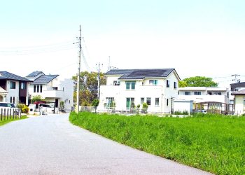 道路,町,屋外,春,晴れ