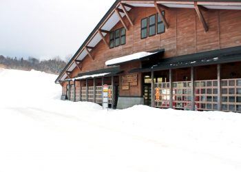村,ロータリー,冬,屋外,雪