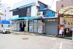 町,ロータリー,夏,屋外,晴れ