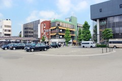 駅,都市,屋外,夏,晴れ