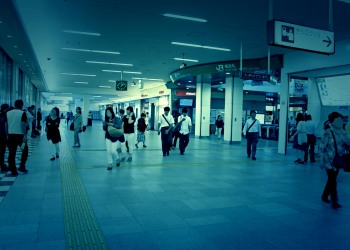 駅,都市,屋内,夏,ホラー