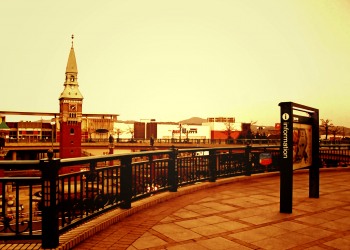 駅,町,冬,屋外,曇り,ヴィンテージ