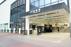 駅前,都市,屋外,冬