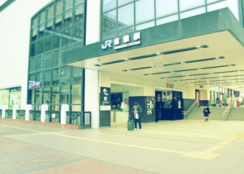 駅前,都市,屋外,冬,昭和レトロ