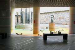 駅前,都市,屋外,冬