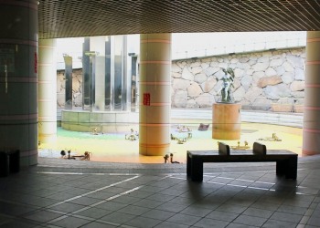 駅前,都市,屋外,冬