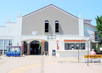 駅,町,屋外,夏,晴れ