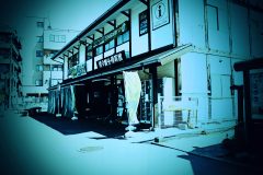 建物前,町,晴れ,夏,屋外