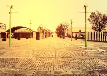 建物前,町,曇り,屋外,ヴィンテージ