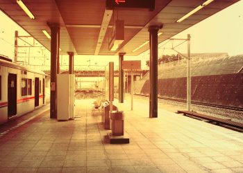駅,町,曇り,屋外,ヴィンテージ