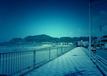 浜辺,都市,屋外,夏,晴れ,ホラー