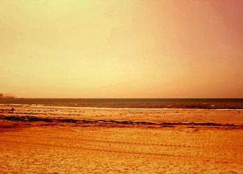 浜辺,町,屋外,春,晴れ,ヴィンテージ