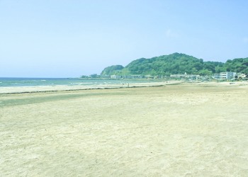 浜辺,町,夏,屋外,晴れ,昭和レトロ