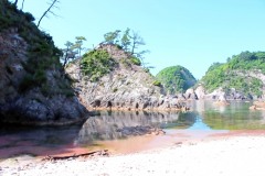 浜辺,村,夏,屋外,晴れ