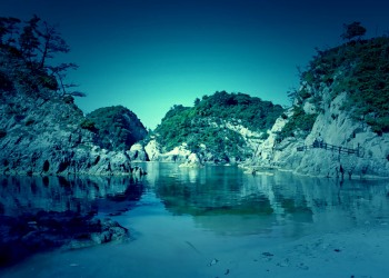 浜辺,夏,屋外,晴れ,ホラー