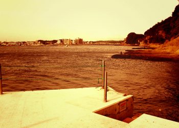 浜辺,村,屋外,夏,晴れ,ヴィンテージ