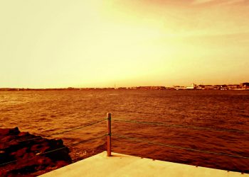 浜辺,村,屋外,夏,晴れ,ヴィンテージ