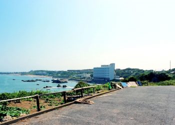 展望,村,屋外,夏,晴れ
