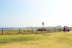 展望,村,屋外,夏,晴れ