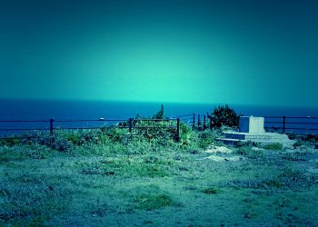 浜辺,展望,漁村,屋外,春,晴れ,ホラー