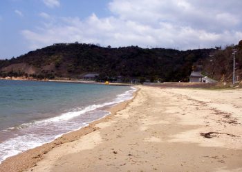 浜辺,漁村,屋外,夏,晴れ
