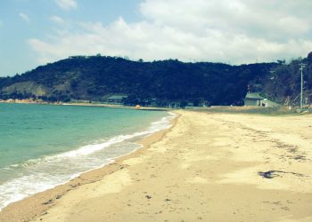 浜辺,漁村,屋外,夏,晴れ,昭和レトロ