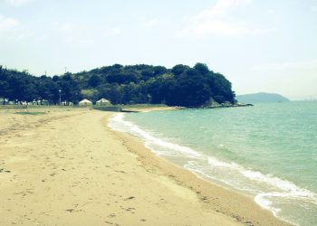 浜辺,漁村,屋外,夏,晴れ,昭和レトロ