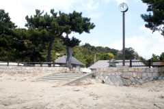 浜辺,漁村,屋外,夏,晴れ
