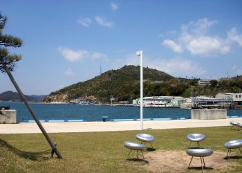 浜辺,町,晴れ,屋外