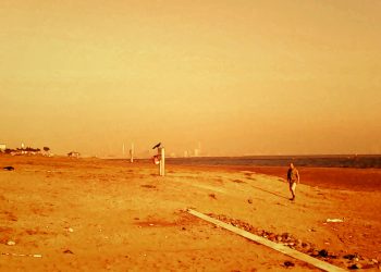 浜辺,晴れ,夏,屋外,ヴィンテージ