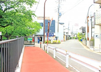 川,町,夏,屋外,曇り