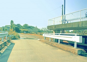 川,橋,屋外,春,晴れ,昭和レトロ