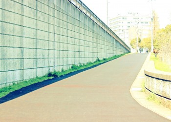 道路,町,屋外,春,晴れ,昭和レトロ