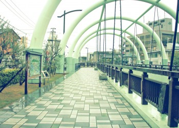 川,町,曇り,屋外,夏,昭和レトロ