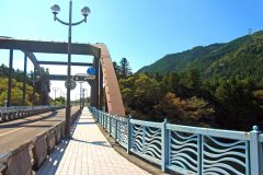 川,村,屋外,夏