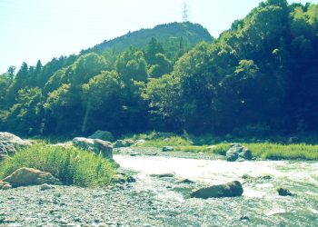 川,アウトドア,屋外,夏,昭和レトロ