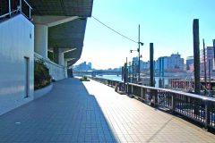 川,街,橋,屋外,夏,晴れ